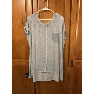 Blue‎ Short Sleeve Shirt